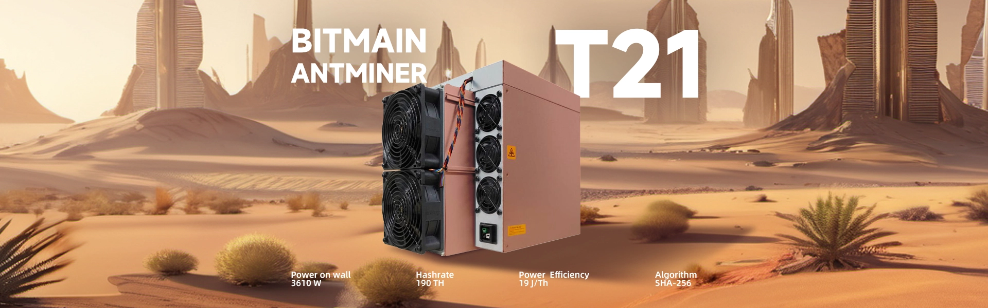 ANTMINER Miner T21 BANNER