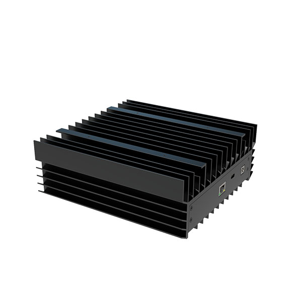 Iceriver ALPH AL0 Alephium Miner, a compact and energy-efficient mining device for the Blake3 algorithm, offering a hashrate of 400Gh/s with a power consumption of 100W.