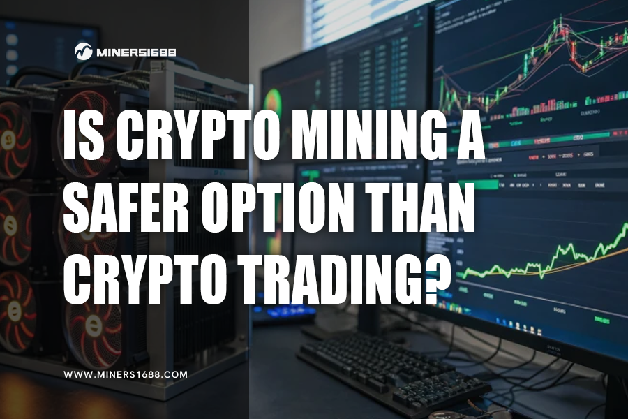 Is Crypto Mining a Safer Option Than Crypto Trading