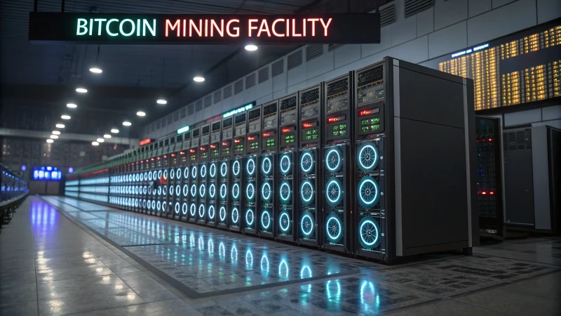 bitcoin mining facility