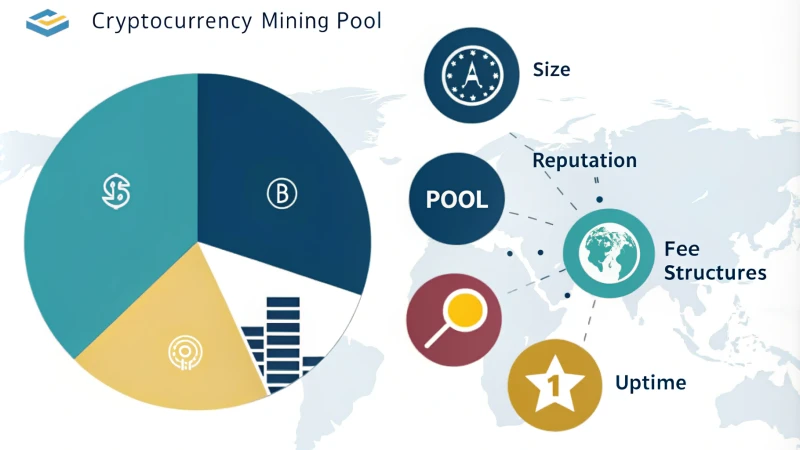 Infographic on choosing a cryptocurrency mining pool