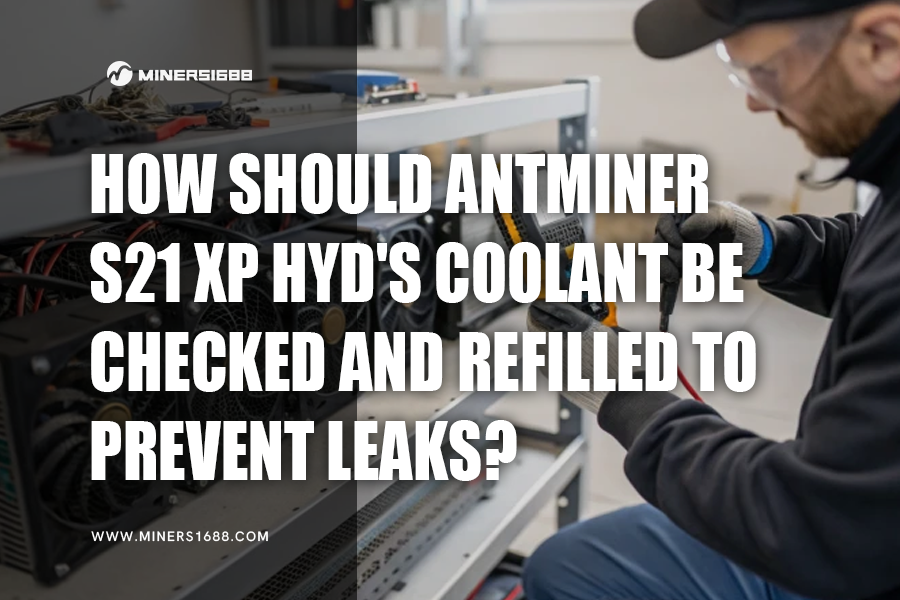 How Should Antminer S21 XP Hyds Coolant Be Checked and Refilled to Prevent Leaks