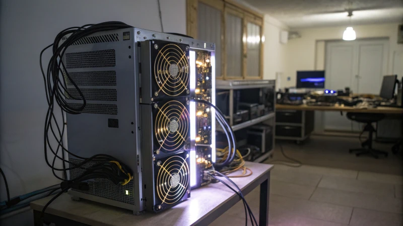 antminer l9 mining rig