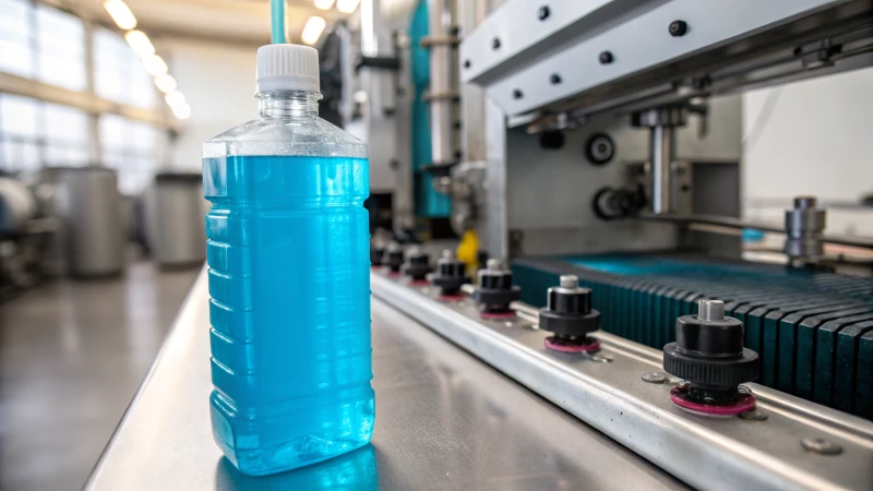 coolant bottle industrial machine