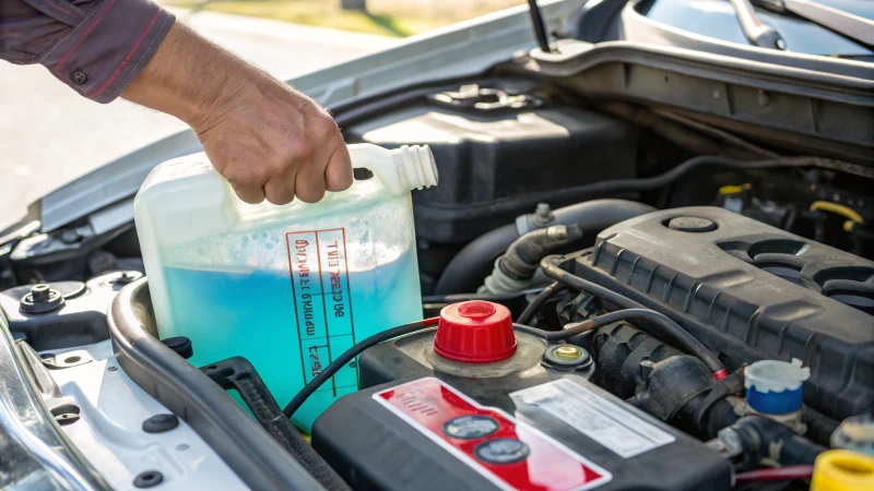 coolant check engine