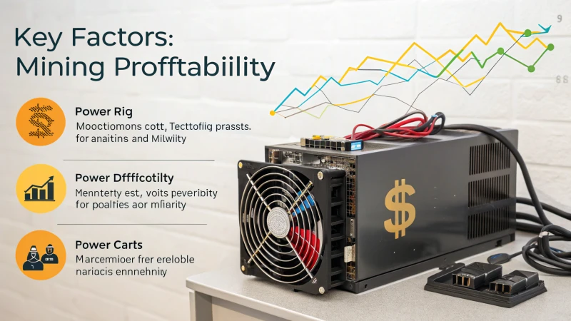 cryptocurrency mining profitability infographic