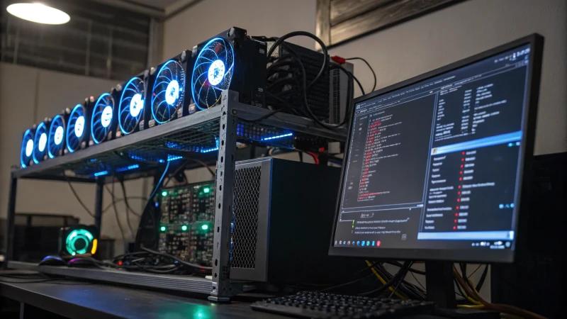 cryptocurrency mining setup