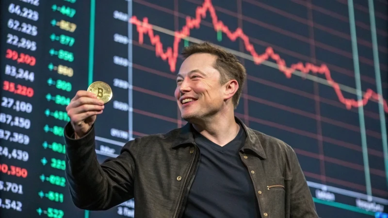 elon musk holding dogecoin