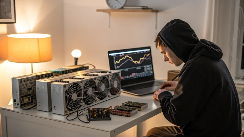 focused individual cryptocurrency mining