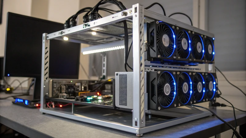 high tech mining rig elphapex dg1