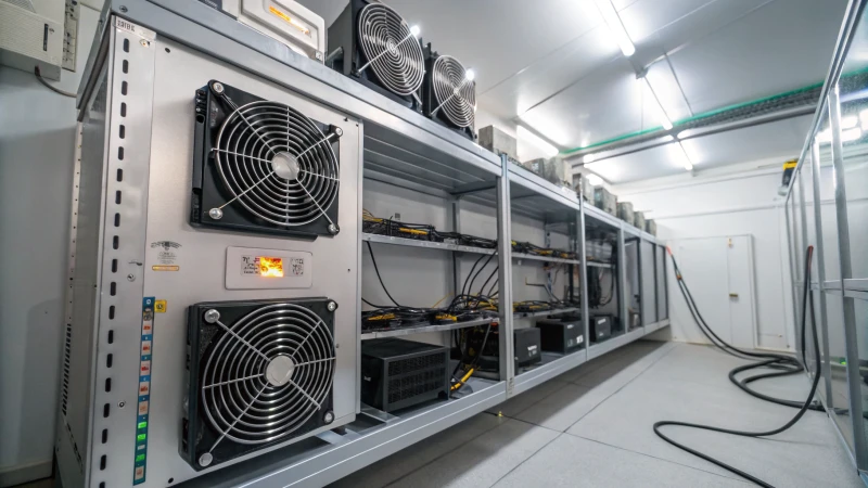 high tech mining room antminer l9 1