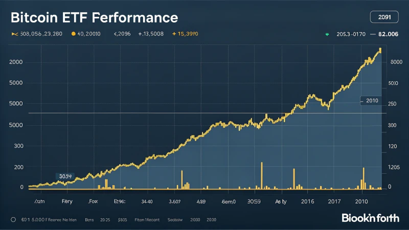 bitcoin etf performance line graph