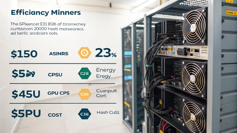 cryptocurrency mining infographic