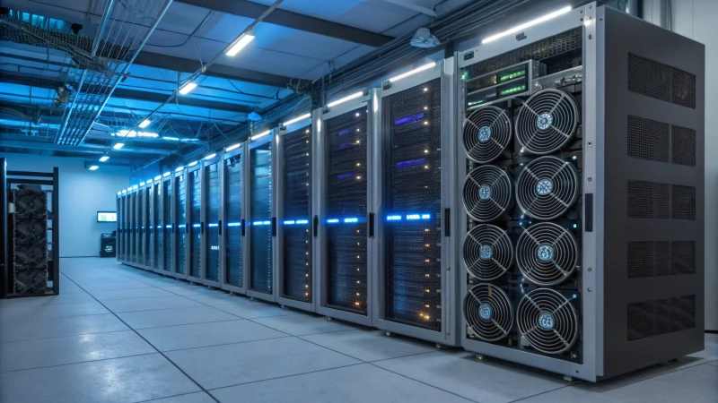 modern data center bitcoin mining